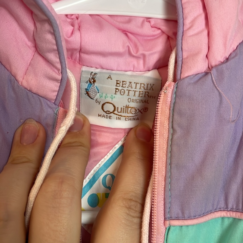 VINTAGE Peter Rabbit snowsuit - Picture 3 of 6